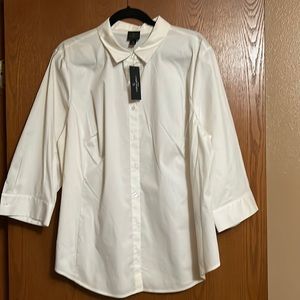 Worthington 2X white brand new shirt
